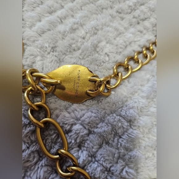 Kurt Geiger- Eagle Gold Chain Belt - Picture 5 of 7